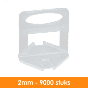 2mm 9000 tegel levlling clips