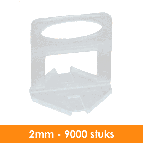 2mm 9000 tegel levlling clips